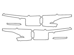 2023-2025 Subaru Solterra, All, Tail Light Cover Film