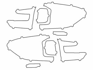 2022-2025 Subaru WRX, All, Tail Light Cover Film