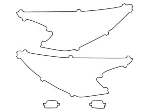 2022-2025 Subaru WRX, All, Headlight Cover Film Kit