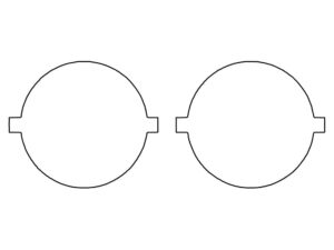 2015-2021 Subaru WRX, STI, All, Fog Light Cover Film