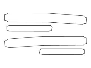 2024-2025 Tesla Cybertruck, All, Tail Light Cover Film