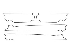 2018-2023 Tesla Model 3, All, Rear Marker Cover Film