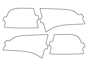 2018-2023 Tesla Model 3, All, Reverse Light Cover Film