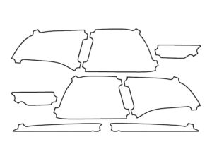 2018-2023 Tesla Model 3, All, Tail Light Cover Film