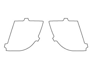 2012-2020 Tesla Model S, All, Fog Light Cover Film