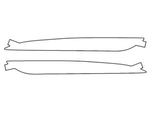 2012-2020 Tesla Model S, All, Rear Marker Cover Film