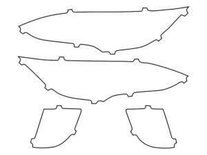 2012-2020 Tesla Model S, All, Headlight Cover Film