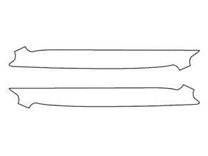 2021-2025 Tesla Model S, All, Rear Marker Cover Film