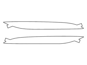 2016-2025 Tesla Model X, All, Rear Marker Cover Film