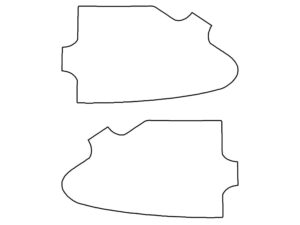 2016-2025 Tesla Model X, All, Reverse Light Cover Film