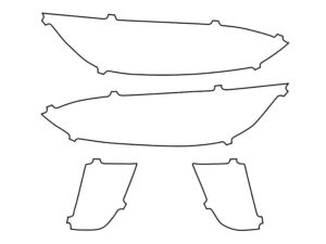 2016-2025 Tesla Model X, All, Headlight Cover Film