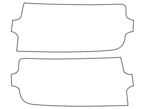 2014-2024 Toyota 4Runner, All, Rear Turn Signal Lens Cover Film