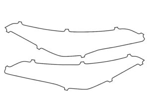 2019-2022 Toyota Avalon, All, Headlight Cover Film