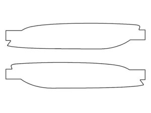 2021-2024 Toyota Camry, All, Rear Marker Cover Film