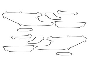 2025-2025 Toyota Camry, All, Tail Light Cover Film