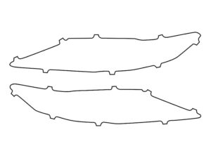 2021-2024 Toyota Camry, TRD, Headlight Cover Film