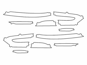 2021-2024 Toyota Camry, TRD, Tail Light Cover Film