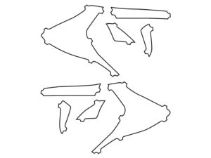 2020-2025 Toyota CH-R, CH-R, Tail Light Cover Film