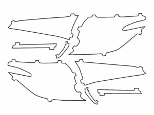 2019-2025 Toyota Corolla, Hatchback, Tail Light Cover Film