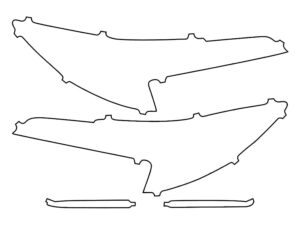 2020-2025 Toyota Corolla, Sedan, Headlight Cover Film