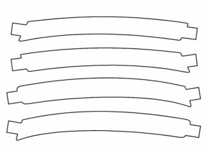 2023-2025 Toyota Crown, All, Side Marker Cover Film