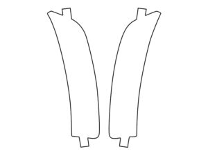 2022-2025 Toyota GR86, All, Side Marker Cover Film