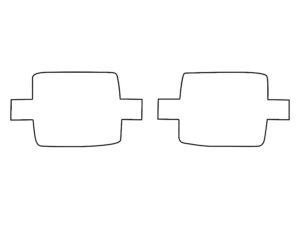 2024-2025 Toyota Grand Highlander, All, Fog Light Cover Film