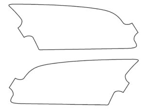 2024-2025 Toyota Grand Highlander, All, Reverse Light Cover Film