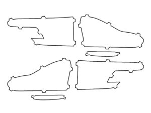 2024-2025 Toyota Grand Highlander, All, Tail Light Cover Film