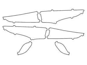 2020-2025 Toyota Highlander, All, Tail Light Cover Film