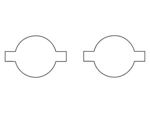 2020-2025 Toyota Highlander, XSE, Fog Light Cover Film