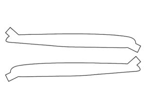 2023-2025 Toyota Prius, All, Fog Light Cover Film