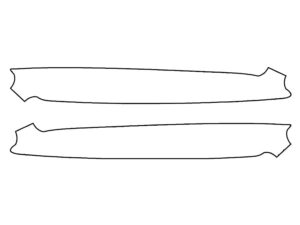 2023-2025 Toyota Prius, All, Rear Marker Cover Film