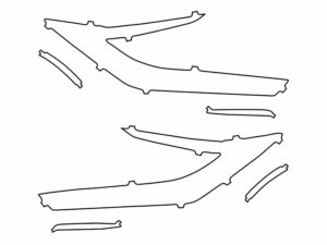 2023-2025 Toyota Prius, All, Headlight Cover Film