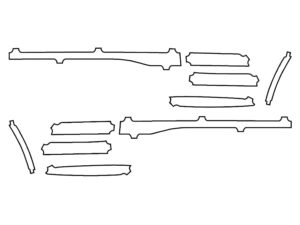 2023-2025 Toyota Prius, All, Tail Light Cover Film