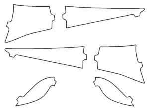 2019-2022 Toyota Prius, All, Tail Light Cover Film