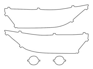 2019-2025 Toyota RAV4, All, Headlight Cover Film