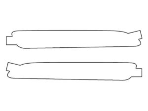 2020 Toyota Sienna, All, Rear Marker Cover Film