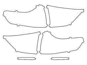2020 Toyota Sienna, All, Tail Light Cover Film