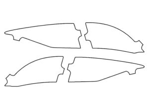 2021-2025 Toyota Sienna, All, Reverse Light Cover Film