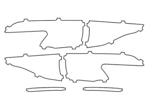 2021-2025 Toyota Sienna, All, Tail Light Cover Film