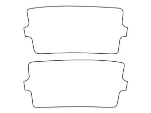 2016-2023 Toyota Tacoma, All, Reverse Light Cover Film