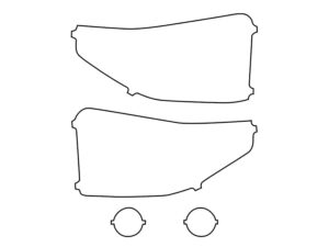 2014-2021 Toyota Tundra, All, Headlight Cover Film