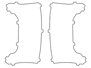 2022-2025 Toyota Tundra, All, Tail Light Cover Film