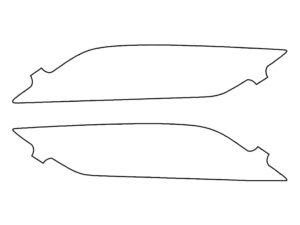 2021-2024 Toyota Venza, All, Rear Marker Cover Film