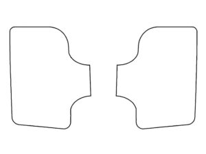 2022-2025 Volvo C40 Recharge, All, Fog Light Cover Film
