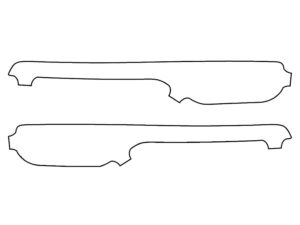 2022-2025 Volvo C40 Recharge, All, Rear Marker Cover Film