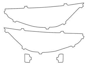 2022-2025 Volvo C40 Recharge, All, Headlight Cover Film