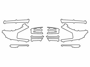 2022-2025 Volvo C40 Recharge, All, Tail Light Cover Film