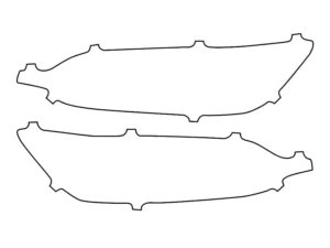 2019-2025 Volvo S60, All, Headlight Cover Film